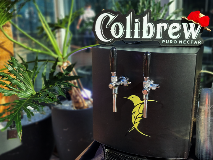 Foto da Choperia para casamento da Colibrew